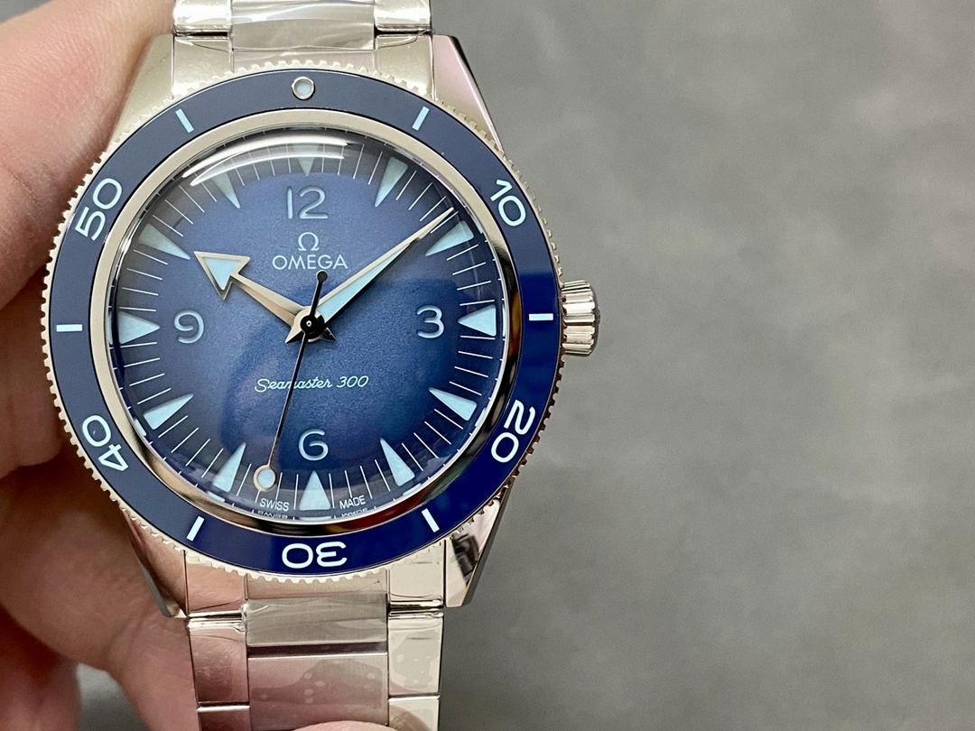 CBD Factory Omega Seamaster 300 Heritage 41mm “Summer Blue” 75th Anniversary Edition (234.30.41.21.03.002) 1:1 Super Clone – DD8912 Movement Vibrant 267